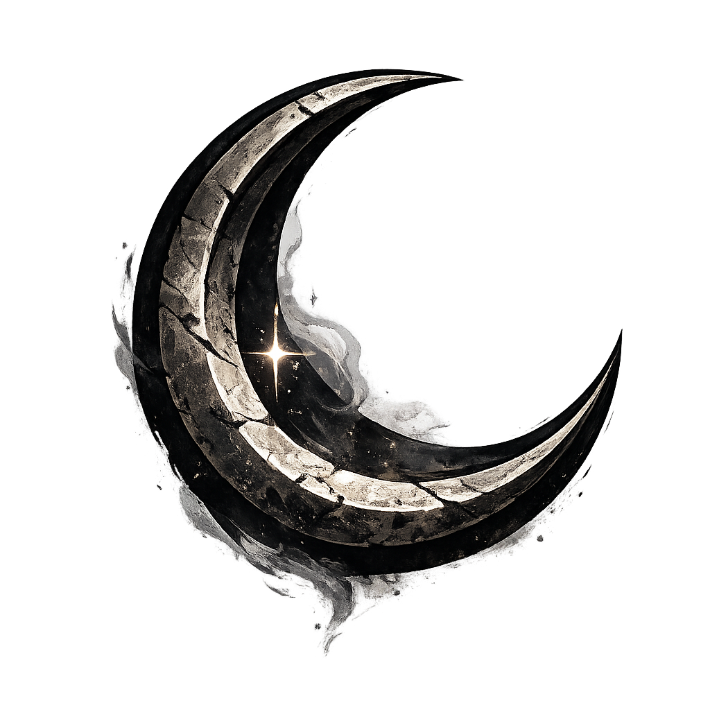 Crescent moon